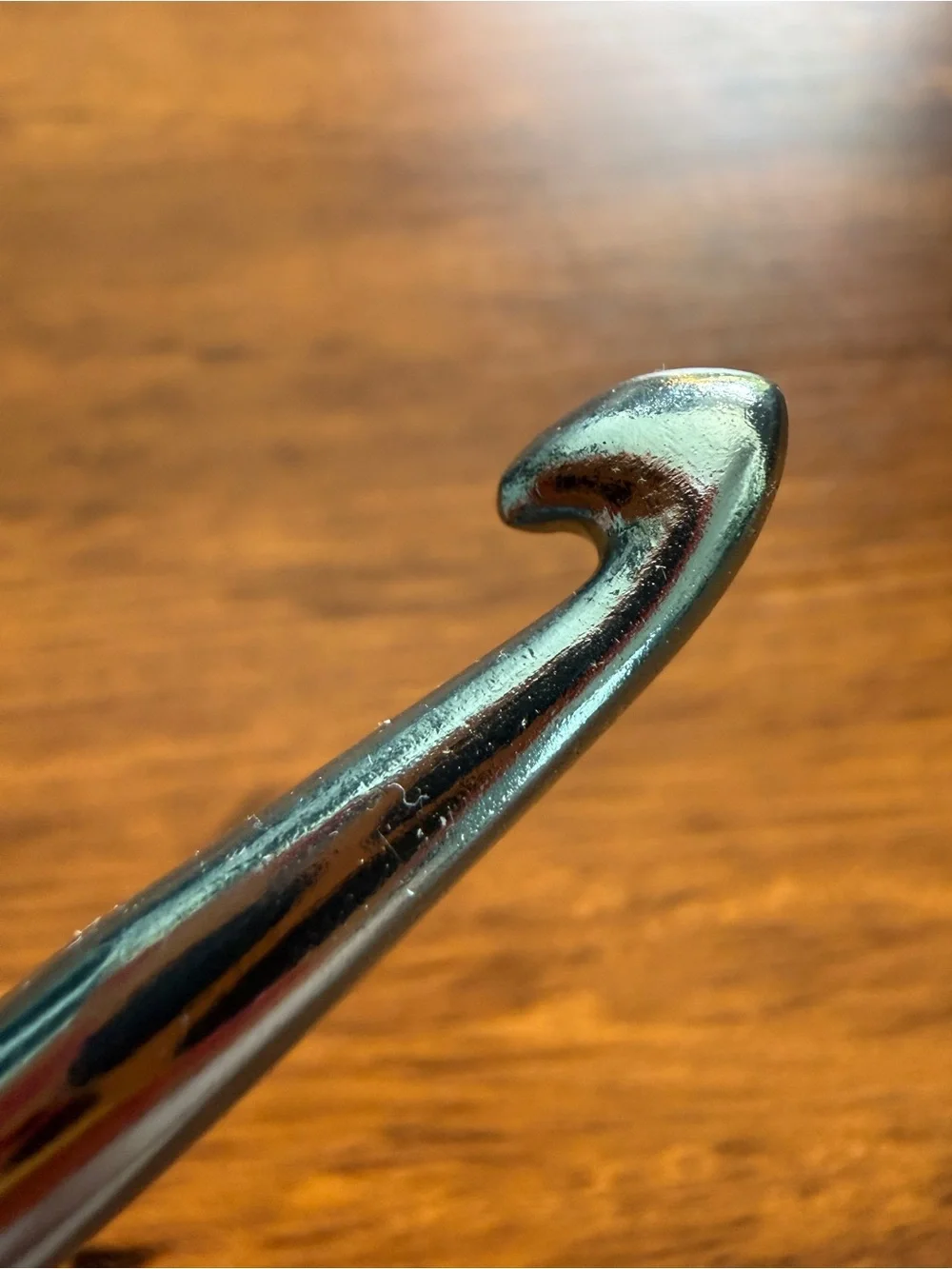 Aluminum Crochet Hook - Teal Metallic BOYE